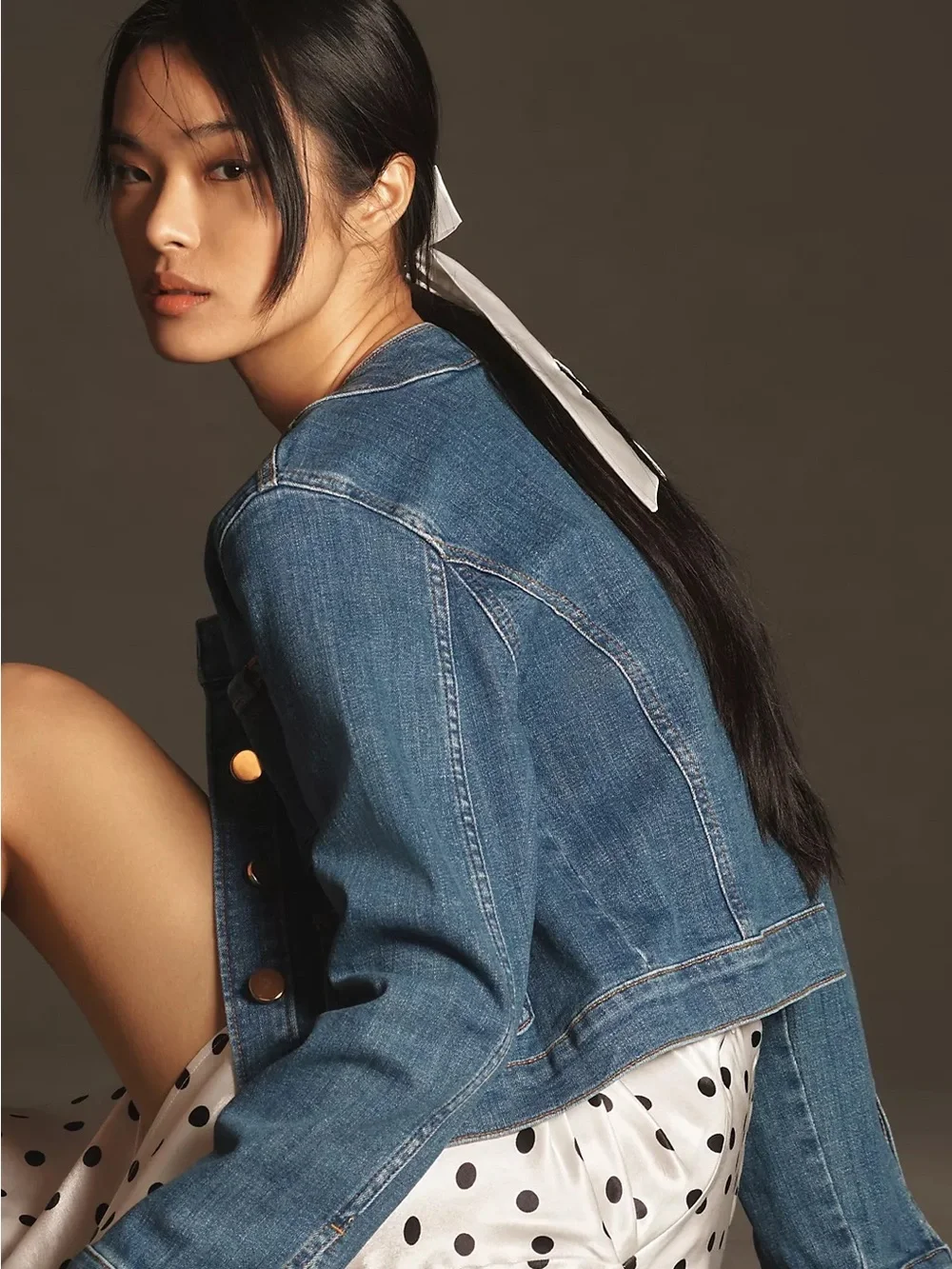 Maeve Coco Denim Jacket